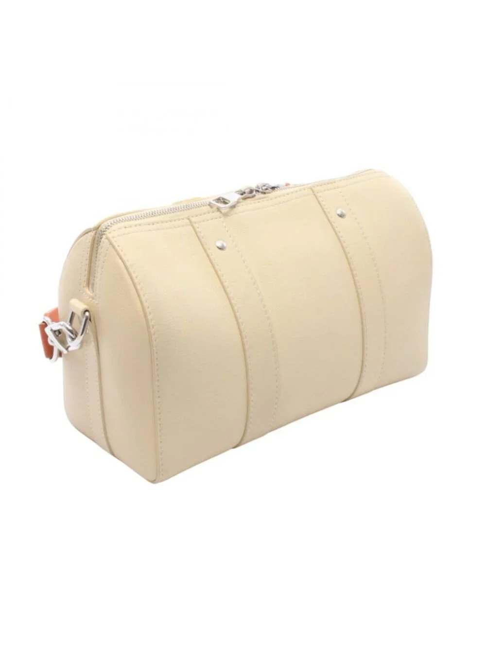 Louis Vuitton Shoulder Bag City Keepall Cream Leather
